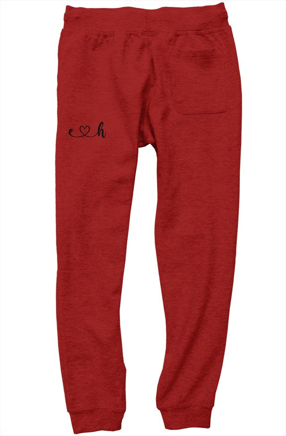 Unisex Streetwear Joggers - Red