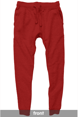Unisex Streetwear Joggers - Red